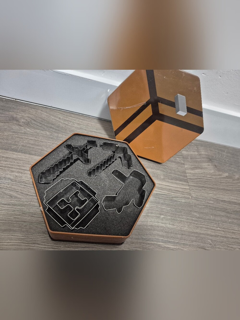Minecraft cookie cutter set by ThinkGeek